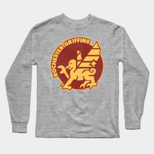 Defunct Rochester Griffins Lacrosse Team Long Sleeve T-Shirt